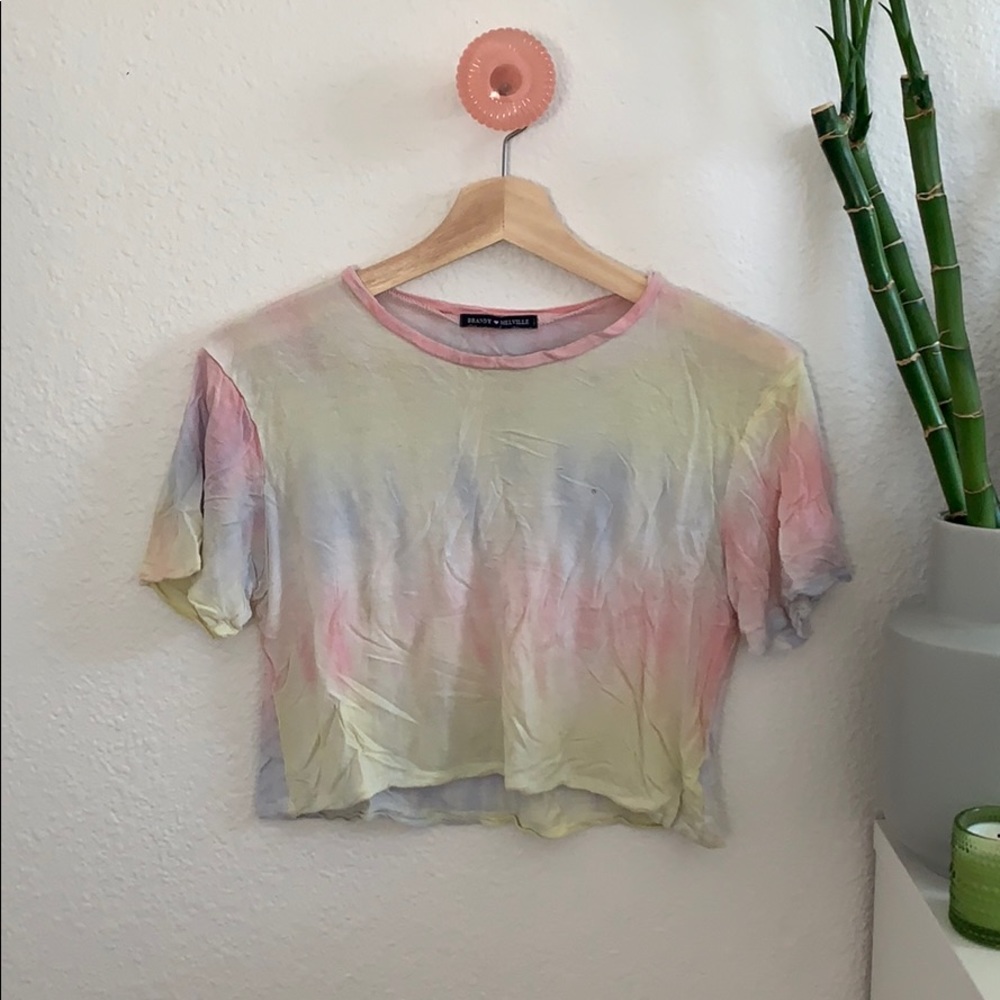 brandy melville tie dye tee